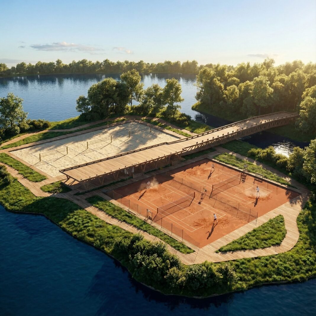 Às margens do Corumbá IV: como um território de 3 milhões de metros quadrados organiza natureza e ocupação A Fazenda do Lago, projeto do Grupo CPR às margens do Lago Corumbá IV.