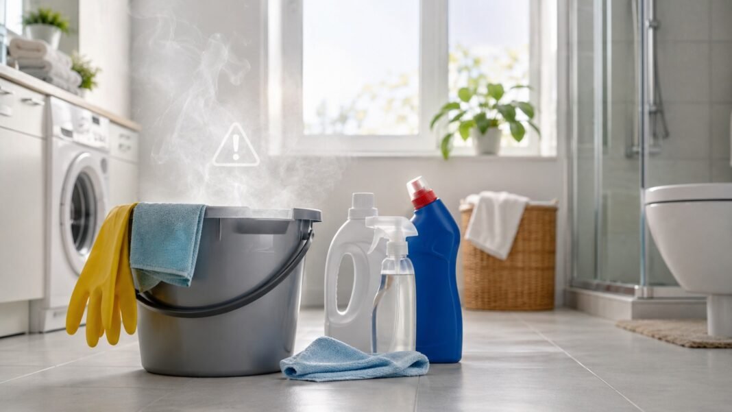 Os cinco erros químicos que transformam a faxina doméstica em risco respiratório Phiq