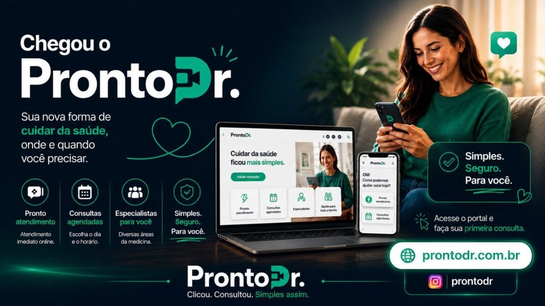 ProntoDr aposta em consultas por demanda para disputar mercado de telemedicina no Brasil ProntoDr facilita o acesso a consultas médicas e tem planos corporativos mais acessíveis.