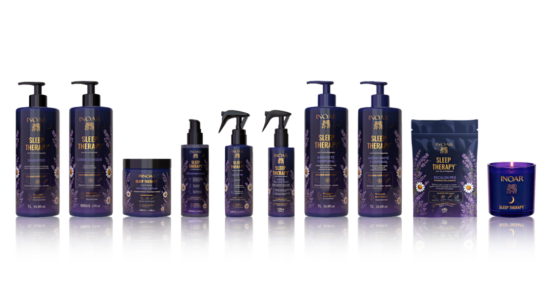 INOAR apresenta Sleep Therapy™ e inaugura uma nova categoria de Beauty Wellness no Brasil INOAR investe em tecnologia para trazer mais beleza e bem-estar ao ritual noturno.