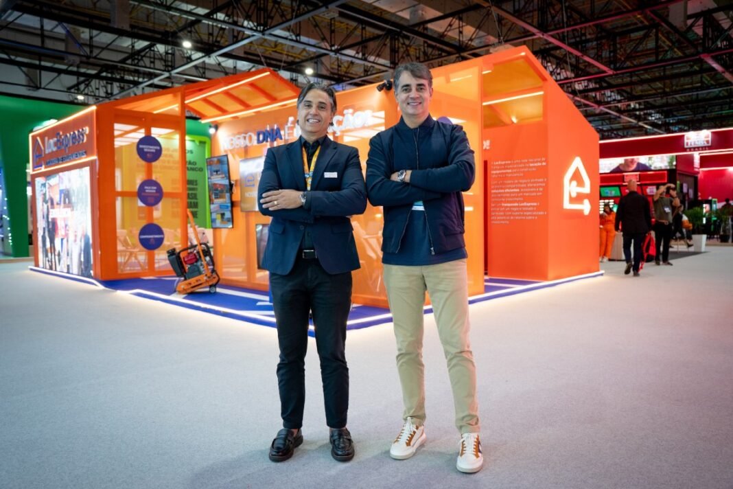 Como a LocExpress transforma o segmento de R$ 53 bilhões em receita recorrente para investidores Os fundadores e diretores da LocExpress, Eduardo Viegas e Marcus Vinicius Lara