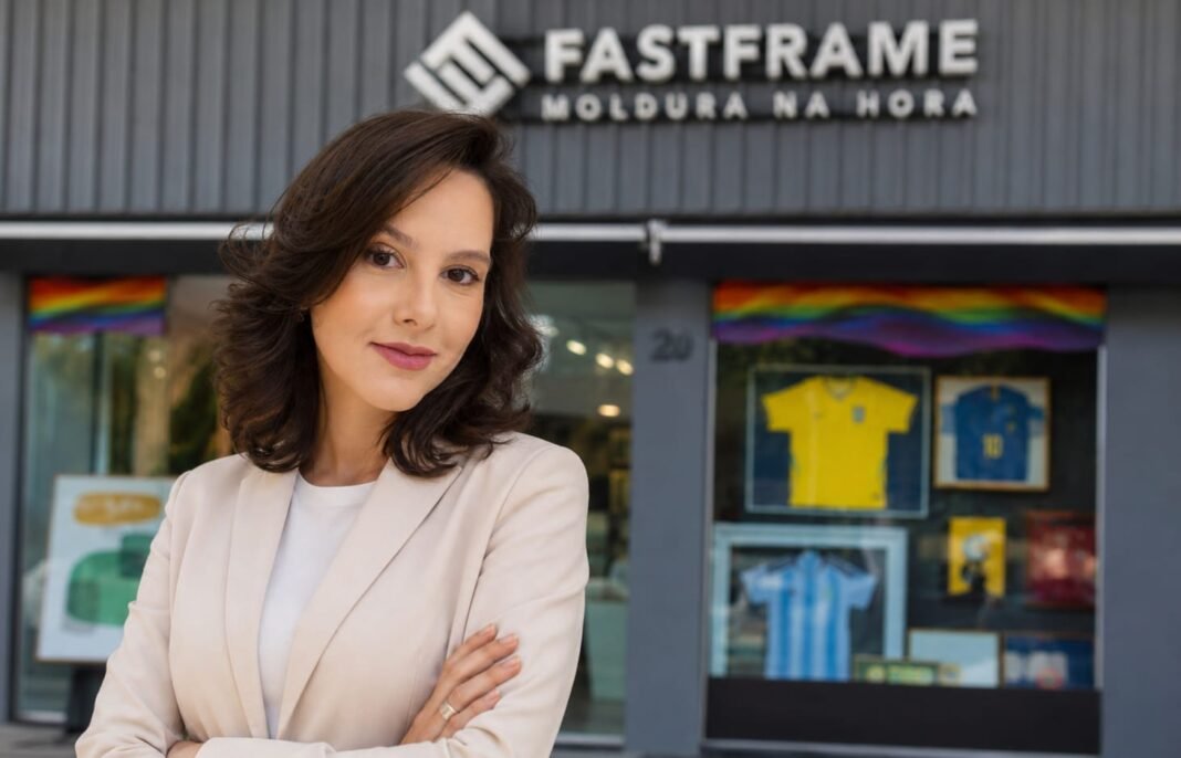 Fastframe chega a Brasília e transforma molduras em experiências de arte, design e preservação de memórias Cora Watzl fundou a