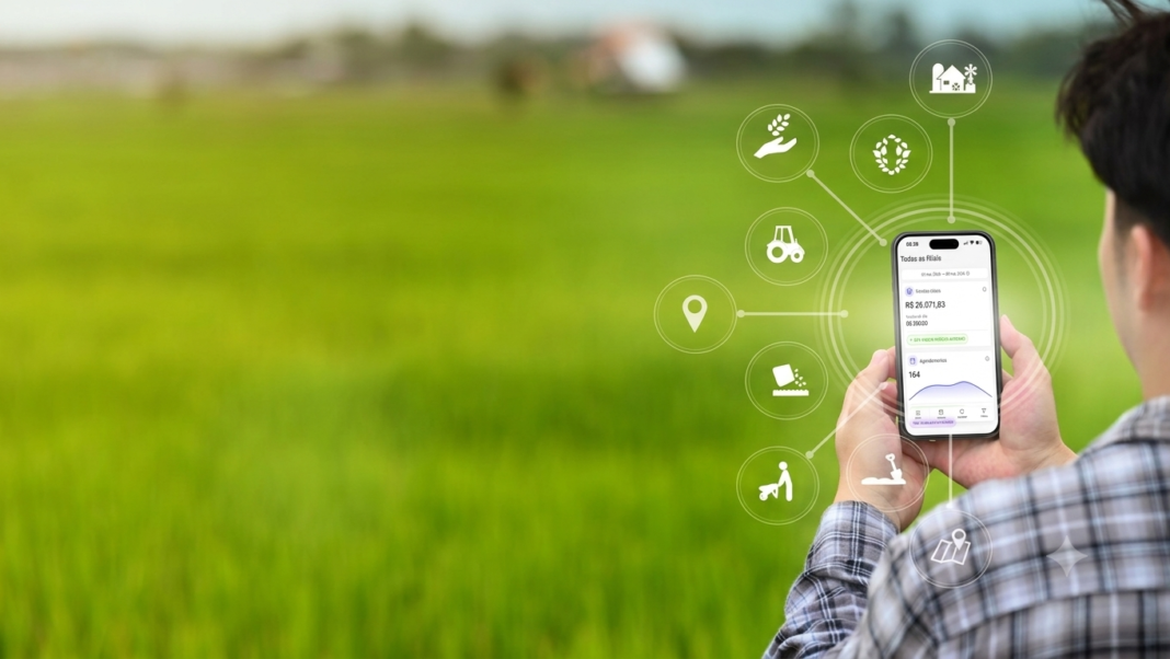 Gestão na nuvem conecta o agro ao bem-estar Imagem gerada por IA
