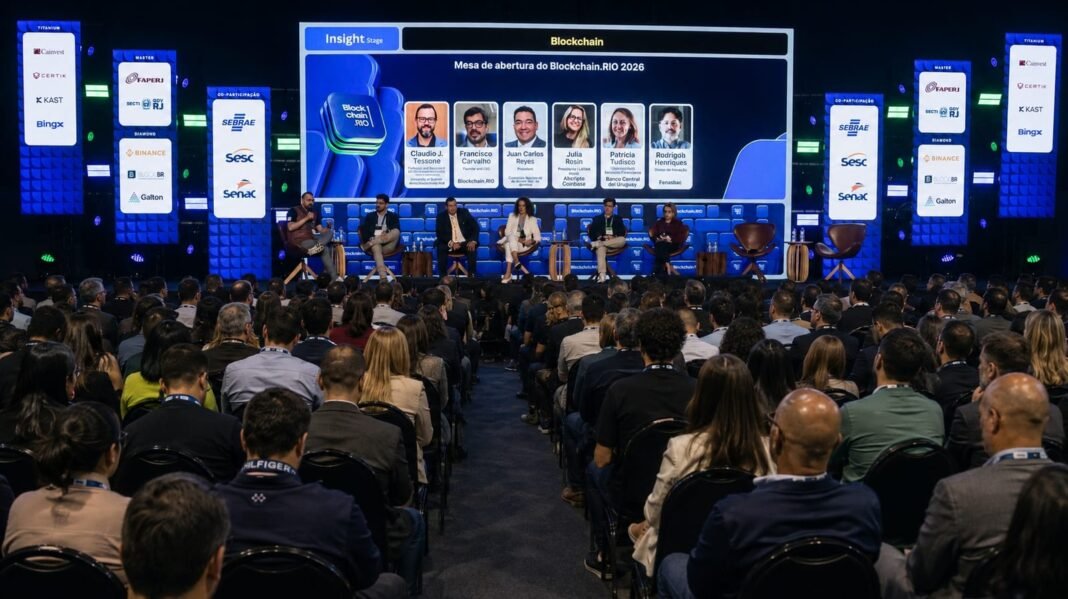 Blockchain avança do experimento para a infraestrutura financeira LATAM Painel de abertura do Main Event Blockchain.RIO dia 12 de Agosto de 2026.