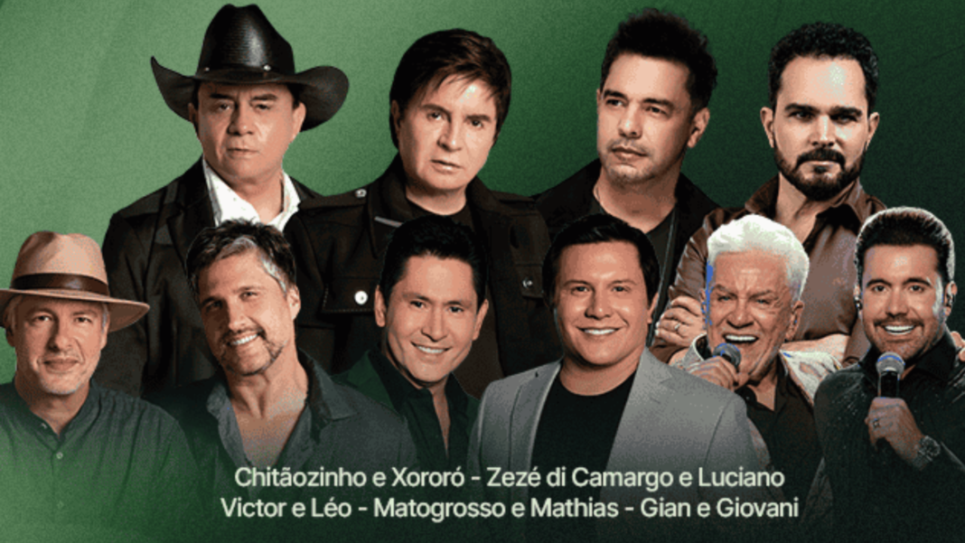 HISTÓRIAS no Mineirão: Chitãozinho & Xororó, Zezé Di Camargo & Luciano, Victor & Leo e grandes lendas do sertanejo se reúnem em BH HISTÓRIAS no Mineirão: Chitãozinho & Xororó, Zezé Di Camargo & Luciano, Victor & Leo e grandes lendas do sertanejo se reúnem em BH